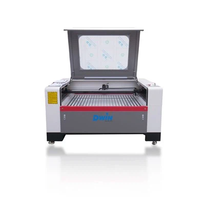 الجلود اﻷكريليك يمول الزجاج ورقة البلاستيك ليزر CO2 النقش آلة قطع